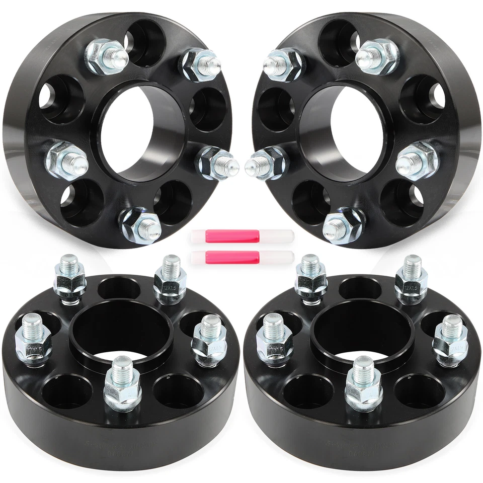 4 Pcs 1.5" 5x110 Hub Centric Wheel Spacers For Chevrolet Cobalt 2005-2010 5 Lugs - Изображение 2 из 4