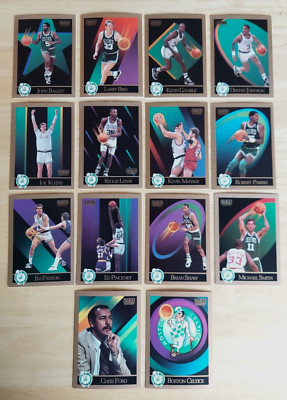 1990 90 SKYBOX BOSTON CELTICS Complete Team Set 14 MCHALE PARRISH BIRD Lewis