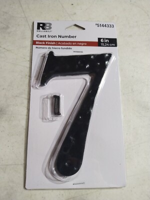 House Number RELIABILT 6