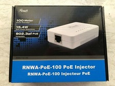 PoE Injector 15.4W 100 meters 802.3af Rosewill RNWA-PoE-100
