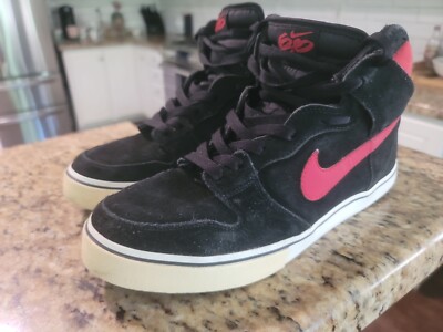 Nike Dunk LR Shoes Size 11 487924 061 Black Red