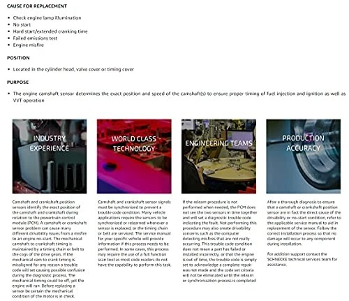 Camshaft Position Sensor Replacement for Ford Contour Escape 1995-2007 Foto 3 de 4