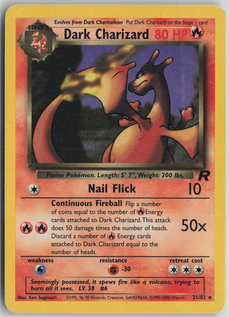 25+ Dark Charizard 21/82 Team Rocket for sale | Updated Oct 2026