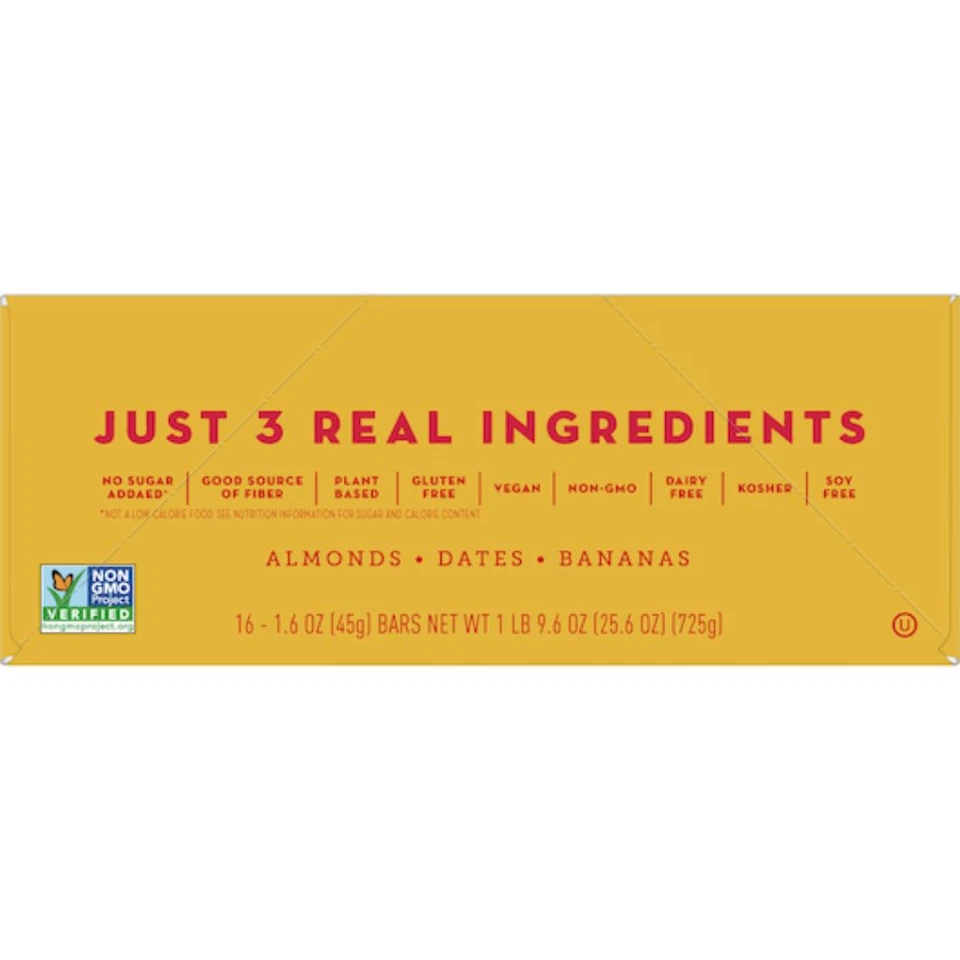 Larabar Banana Bread Fruit and Nut Bar, 25.6 Ounces, 4 Boxes Per Case - Image 4 of 4