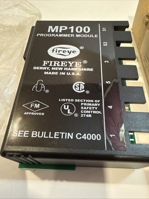 NEW Fireye MP100 Programmer Module Relight Operations
