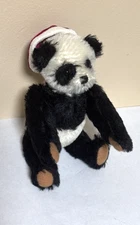 Bébé Bears by Beverley Maddaford Handcrafted Panda Bear Fully Jointed plush 8”