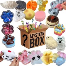 Mystery Squishy Box Kawaii Mochi Fidget Toys Random Cute Stress Relief Gift