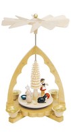 Weihnachtspyramide Katzen, 19 Cm Hoch, Original Erzgebirge Von Richard GläSse...