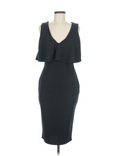 Boohoo Women Black Cocktail Dress 8