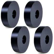 Rubber Washers 1-1/2 Inch OD x 1/2 Inch ID x 3/8 Inch Thickness Flat Washers ...
