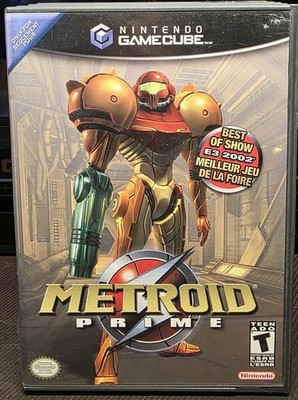Metroid Prime Gamecube CIB w/All Inserts & Manual - Tested & Working