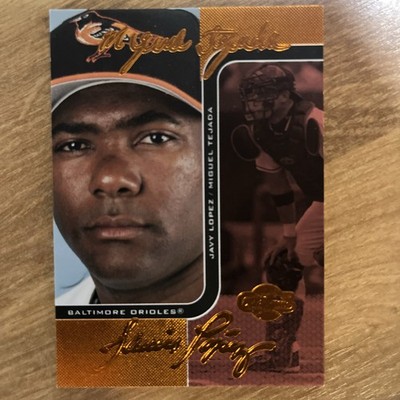 2006 Topps Co-Signers - Changing Faces Miguel Tejada, Javy Lopez #5-B Red /150