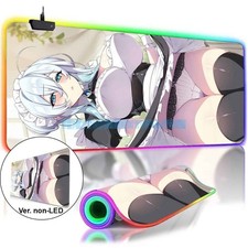 70 40cm Anime Mifuyu Yukino Oversized RGB LED Large Mouse Pad Table Mat 07-12