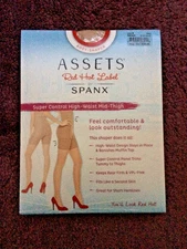 SPANX Assets sz 6 Barest Super Control High Waist Mid Thigh Shaper Style1842 NWT