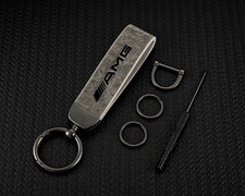 Mercedes-Benz AMG Schl&uuml;sselanh&auml;nger &ndash; Sportliches Design in Leder-Optik