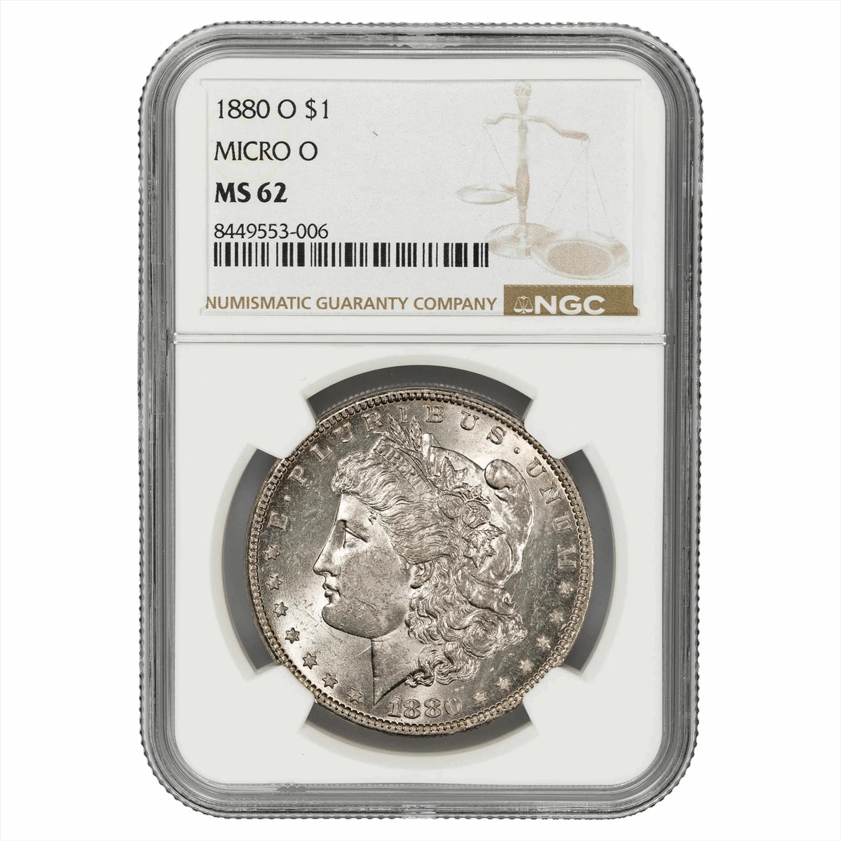 MS 62 Graded 1880 Year Morgan US Dollars (1878-1921) for sale | eBay