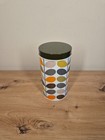 Orla Kiely House Retro Storage Tin 20 cm Tall Very Good Condition 2017