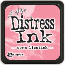 Ranger DMINI-40309 Distress Mini Ink Pad-Worn Lipstick