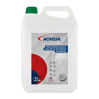 Kühlmittel Frostschutz 5L für FL22 grün für HYUNDAI MAZDA TOYOTA KIA HONDA