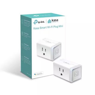 Kasa Smart Wi-Fi Plug Mini by TP-Link - White Model HS105 New
