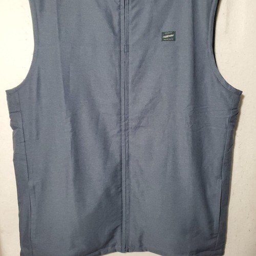 Travis Mathew Vest Men's XL Clear Cut Blue Green Reversible Golf Vest 1MX195 - Picture 8 of 16