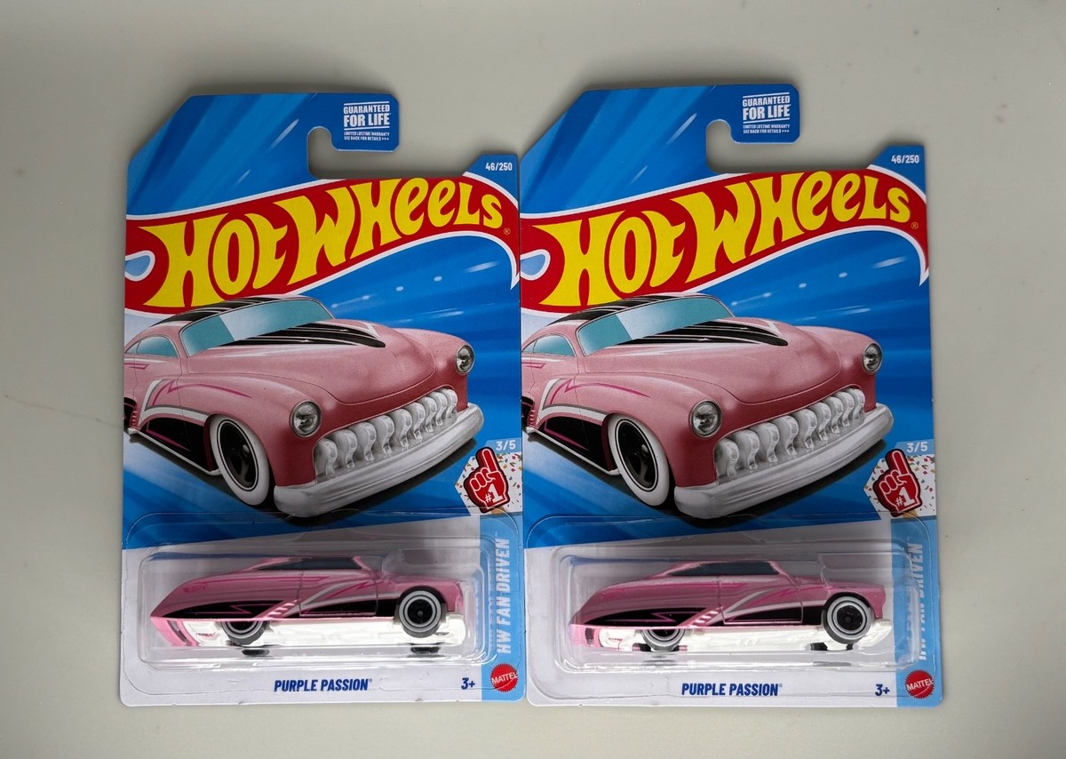2026 Hot Wheels Mainline PURPLE PASSION #46 HW FAN DRIVEN 3/5 PINK