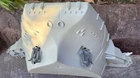 Vtg 1985 USS Flagg Superstructure Bow Stern Hull Gi Joe Playset Turret M4055