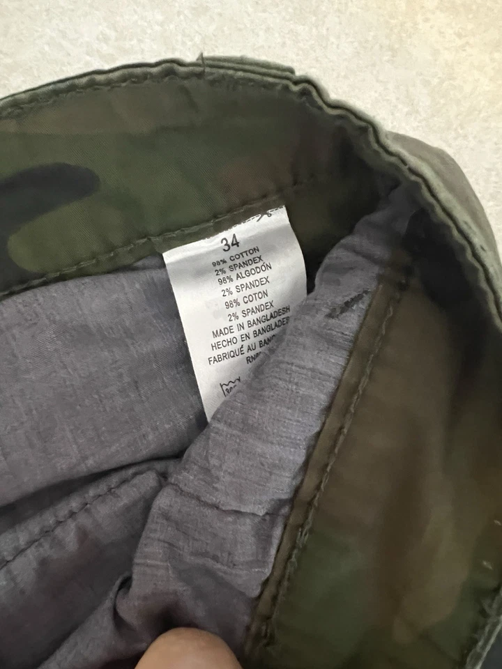 Pantalones cortos camuflados Union Bay para hombre 34 Foto 3 de 4