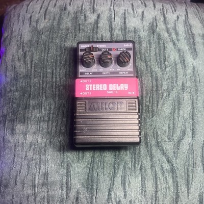 Arion SAD-3 Stereo Delay Guitar Effects Pedal