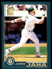 John Jaha 2001 Topps #689 Oakland Athletics MLB READ FREE SHIPPING AutographDen