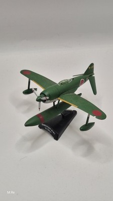 Kawanishi N1K1 Modellflugzeug Metall auf Sockel Del Prado unbespielt 1:100