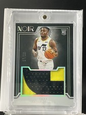2024-25 Noir #RJM-COL Isaiah Collier Rookie Jumbo Material  #/20 - 21810