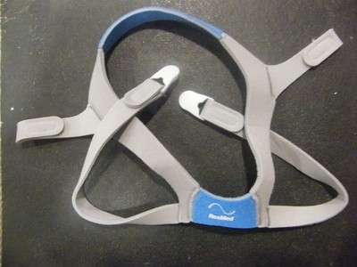 Original Resmed Airfit Airtouch F20 Headgear Blue & Clips Replacement NEW Retail
