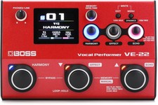Boss VE-22 Vocal Effects and Looper Pedal