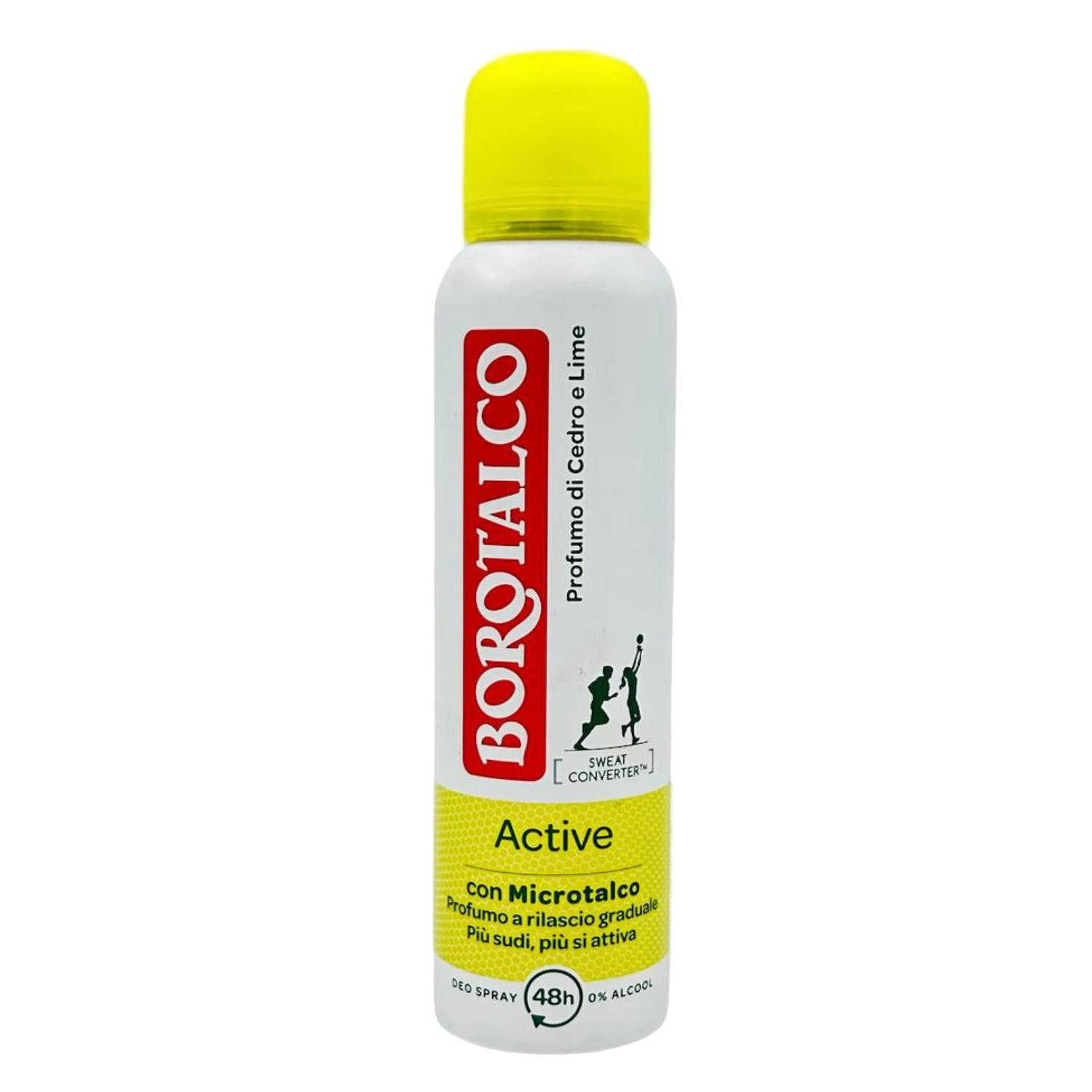 Borotalco Active Deodorante Unisex Con Microtalco 48H Spray 150 Ml