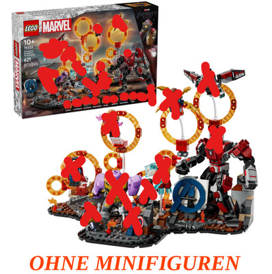 LEGO  Super Heroes 76323 Avengers: Endgame Letzter Showdown | ohne Figuren