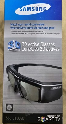 Glasses 3-D Samsung -  SSG-3100GB- Brand New