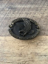 Golden Eagles National Rifle Association NRA Belt Buckle