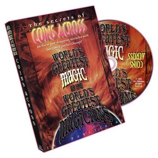 COINS ACROSS World's Greatest Magic DVD New / Sealed