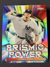 2021 Topps Chrome REFRACTOR PRISMIC POWER Gerrit Cole, item 1