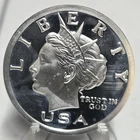 Very Rare 2006 New York $20 Liberty Dollars Norfed 1 OZ 999 Proof Silver Round