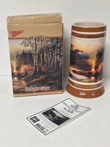 Miller Terry Redlin Twilight Glow Beer Stein