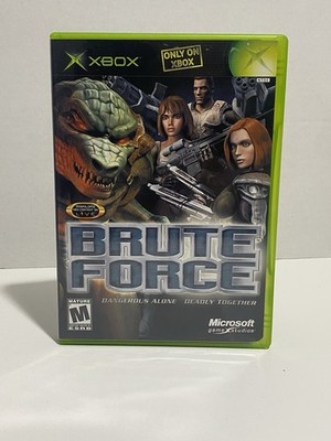 Brute Force - Complete in Box with Manual (Microsoft Xbox, 2003) 