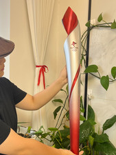 Torcia Ufficiale Olimpiadi Invernali Pechino 2022 e Certificato e Scatola Altezza:82CM