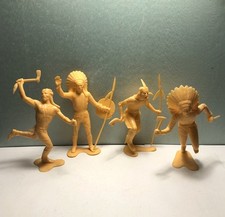 Marx Original 6 Inch: 4 Indians, 1963