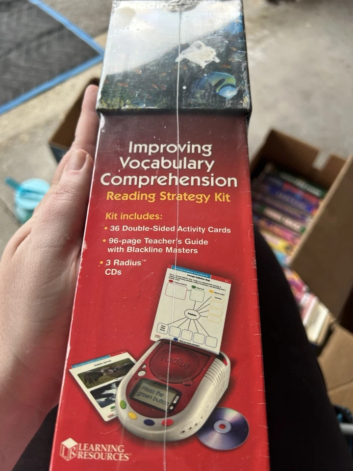 Sistema de radio de recursos de aprendizaje - 2 máquinas + 15 juegos de lectura y ESL Foto 4 de 4