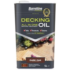 Barrettine All-in-One Decking Oil DARK OAK