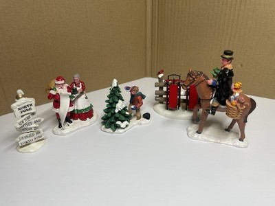 Lemax Christmas Village Lot   62300, 64455, 62307, 44226, 62311   5 Figures READ