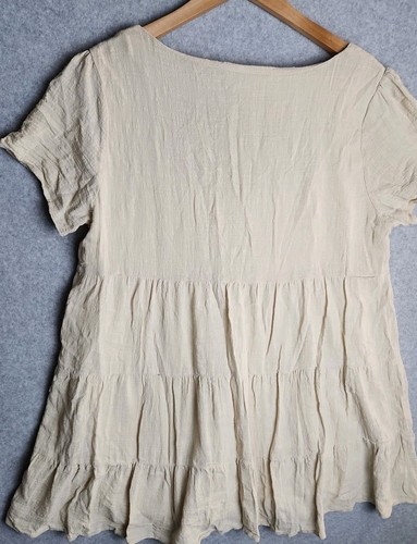 Atmos & Here Beige Dress Size AU 16 US 12 - Picture 6 of 7
