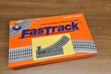 Lionel 6-12017 FasTrack Manual Left Hand Switch with a Quarter Curve - Excellent